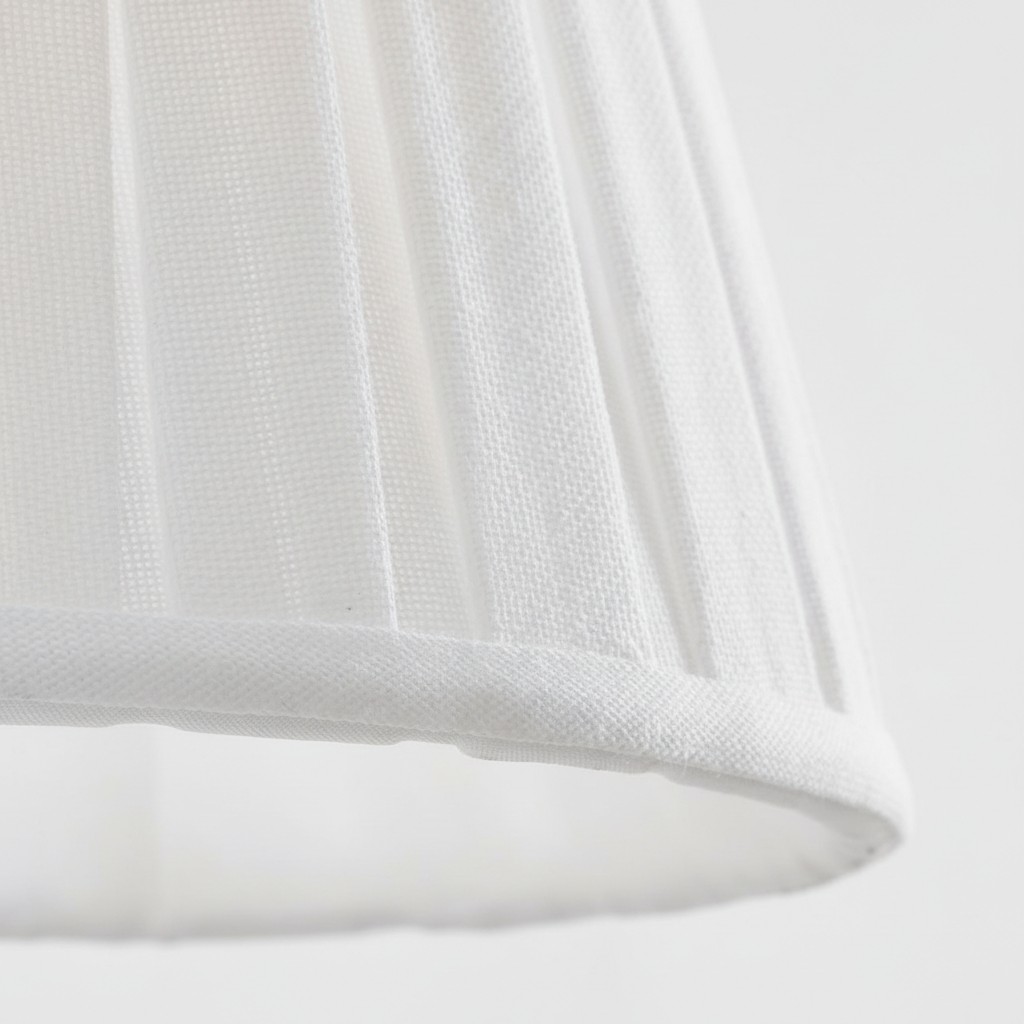 Nahaufnahme des Lampenschirmmaterials