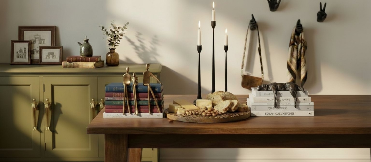 Piezas características de Floxo en una habitación decorativa