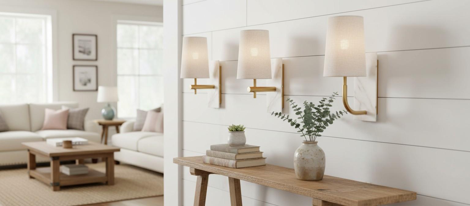 Linemora-Serie mit passenden Wand- und Tischleuchten