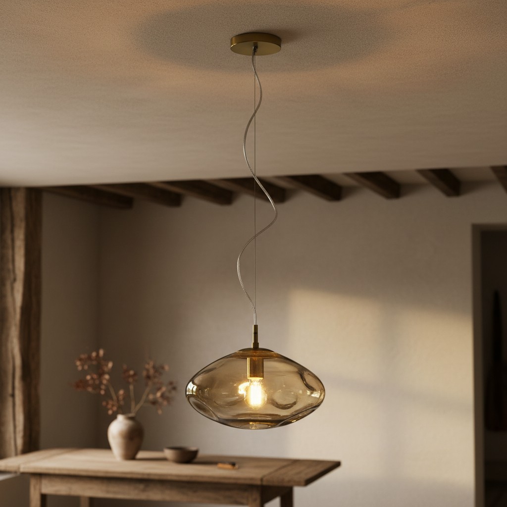 Glissora hanglamp in een gezellig interieur