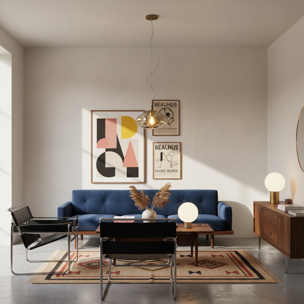Glissora hanglamp in een moderne kamer