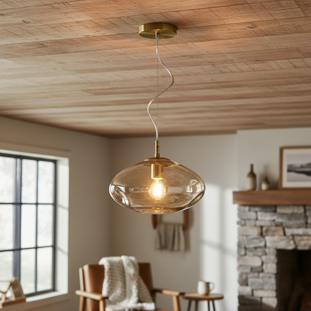 Klantenkamer met Glissora hanglamp