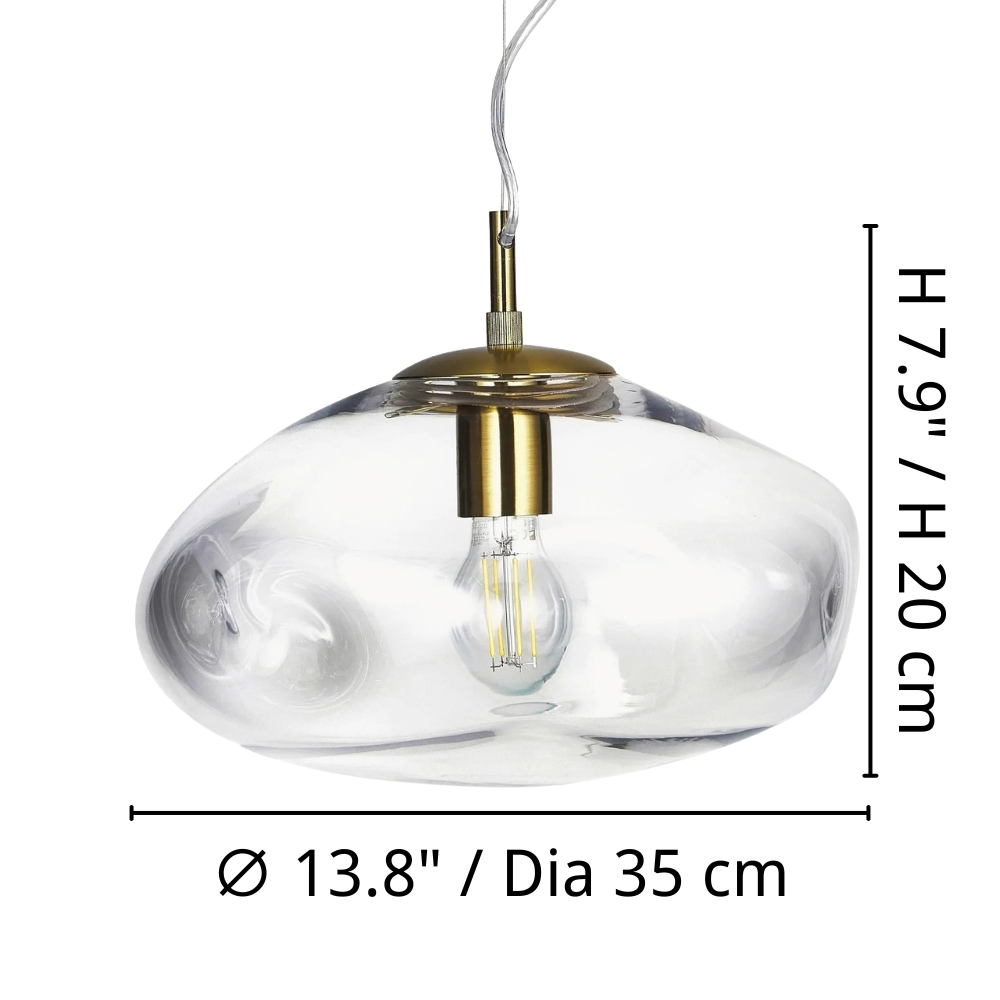 Afmetingen Glissora hanglamp