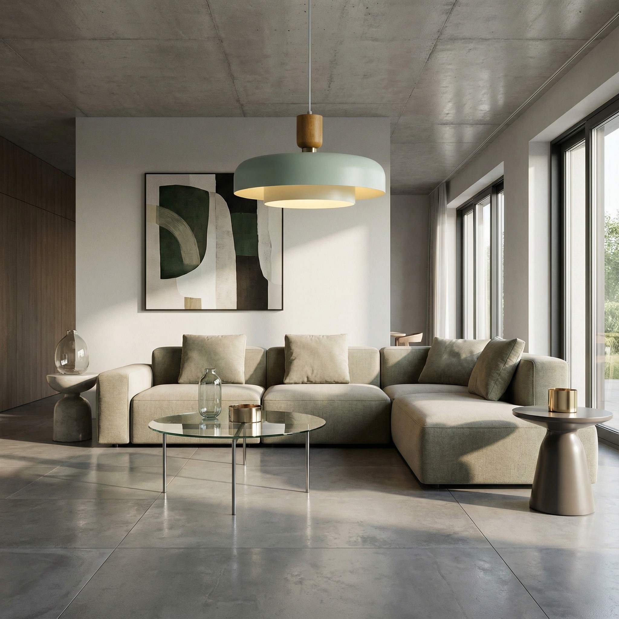 Orbulis Pendelleuchte im Wohnzimmer