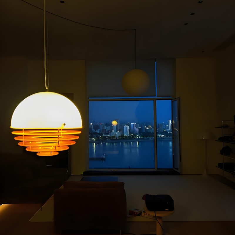 Echtes Testbild der Sunset Pendelleuchte 2