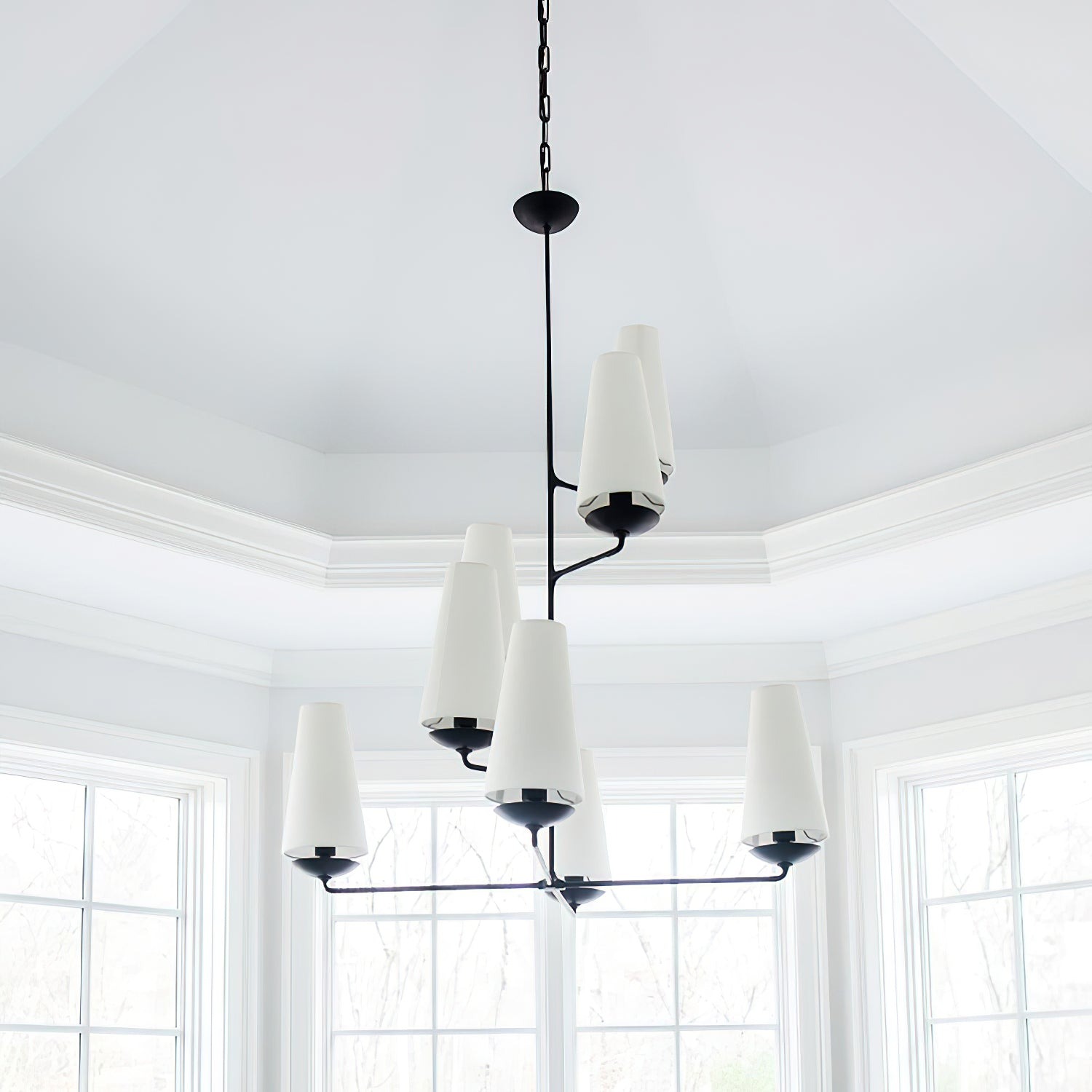 Fontaine Vertical Chandelier Details