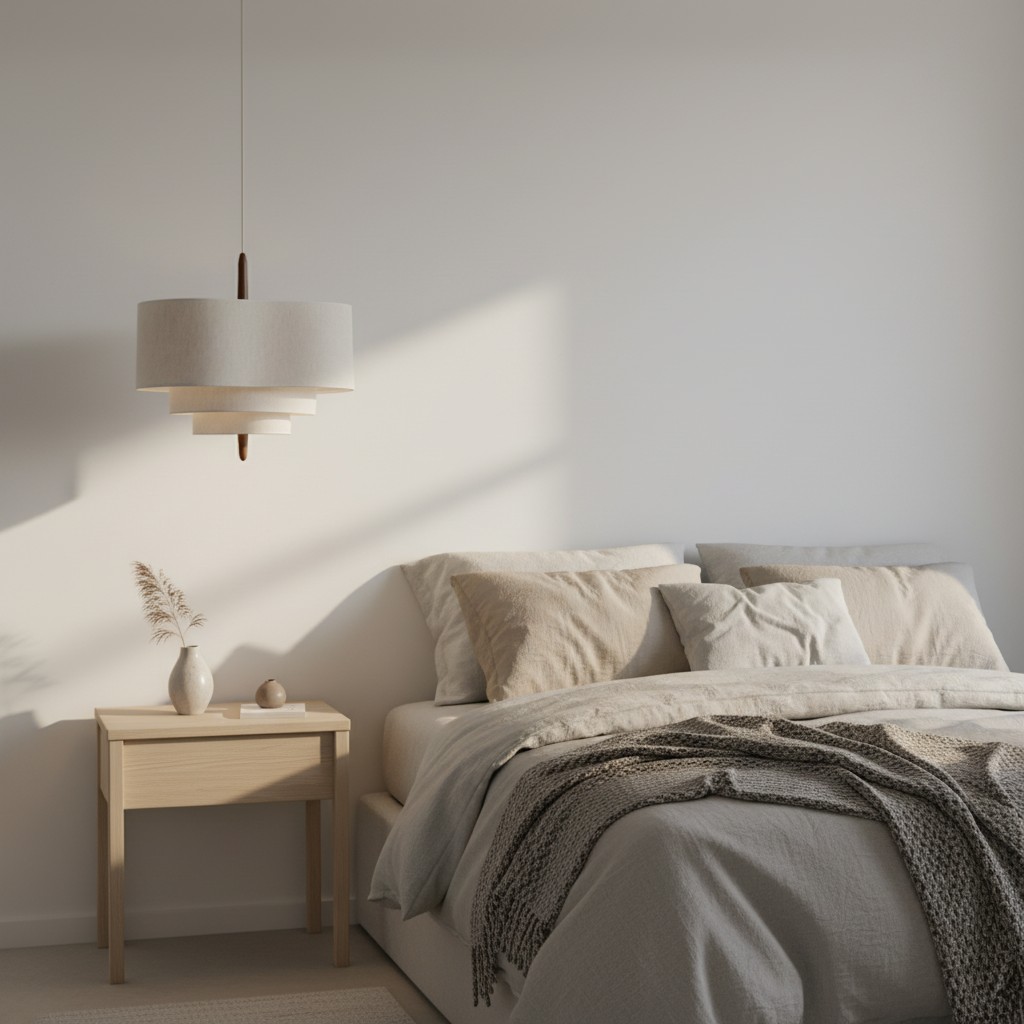 Lámpara colgante Softlume en Schlafzimmer