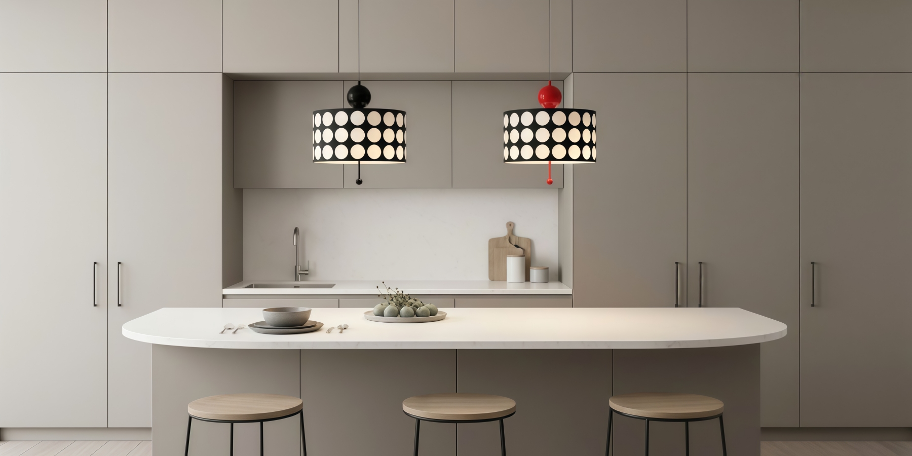 Serie Dotrelia en una cocina moderna