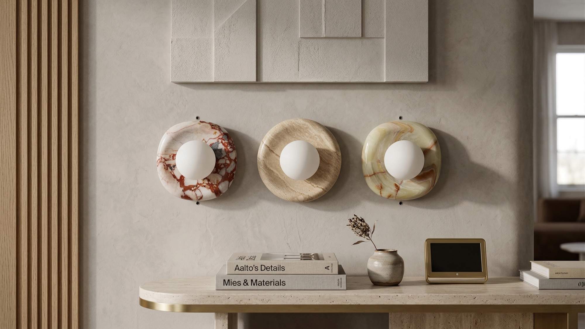 Oria Serie con más lámparas de pared