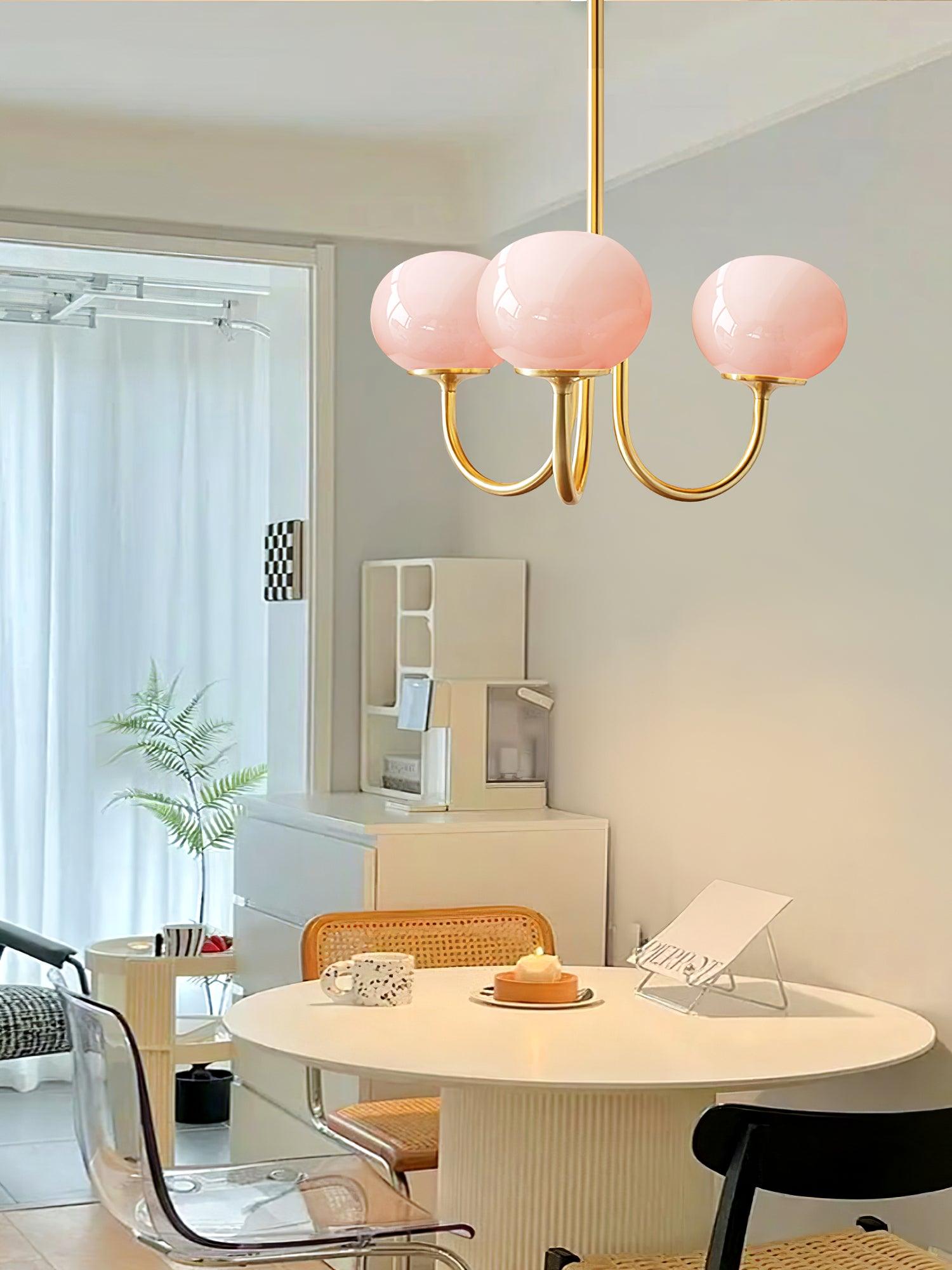 Marshmallow Kronleuchter Interieur