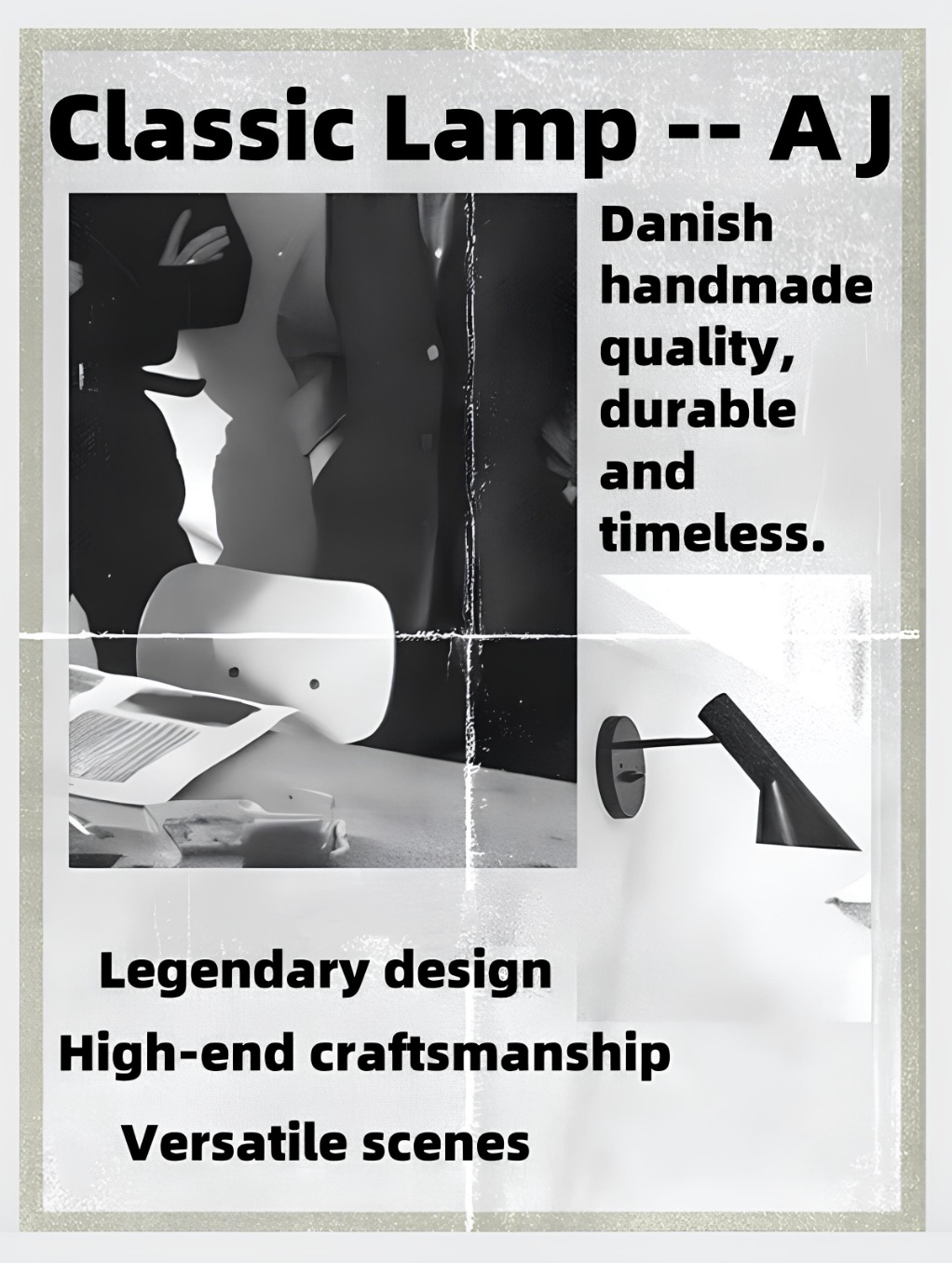 Classic Lamp AJ Designcollage
