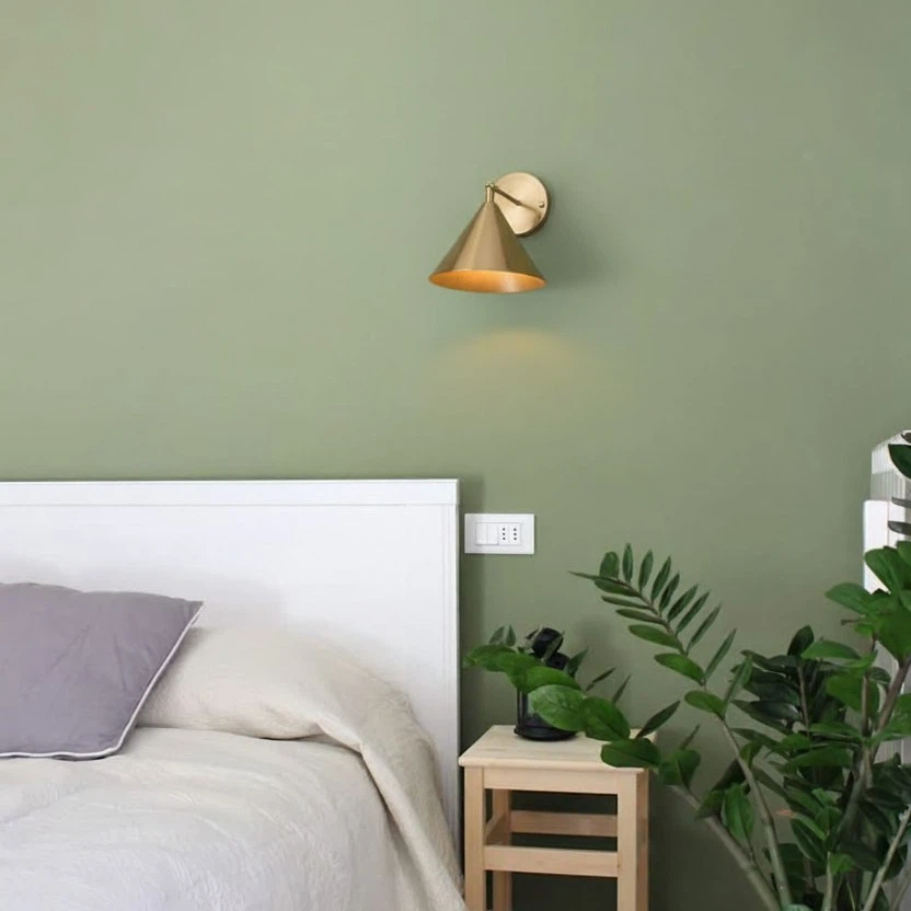 Kundenbild der Wandleuchte im Schlafzimmer
