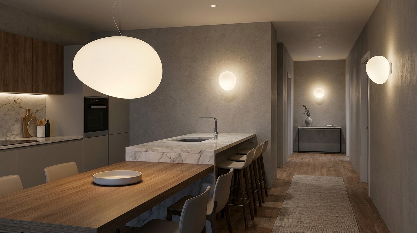 Stonea-Serie im modernen Interieur