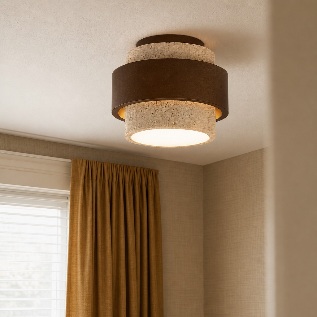 MokuStone Leuchte in einem Wohnraum
